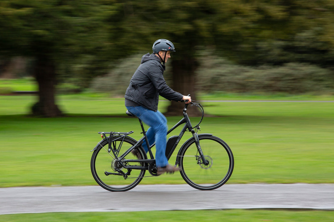 Veloci Sport electric hybrid bike available for sale. Veloci Sport in the colour "Anthracite Grey"